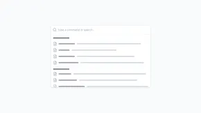 CommandPalette preview